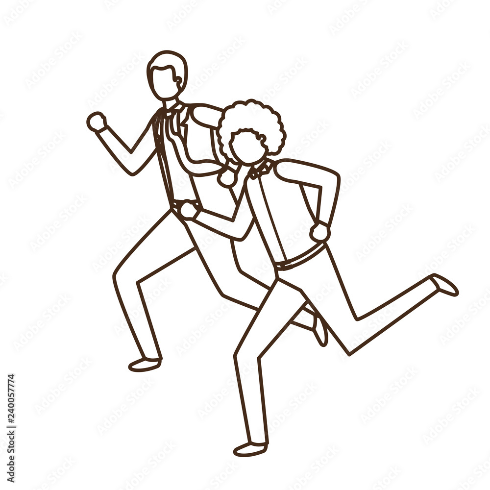 business men avatar character business men avatar character