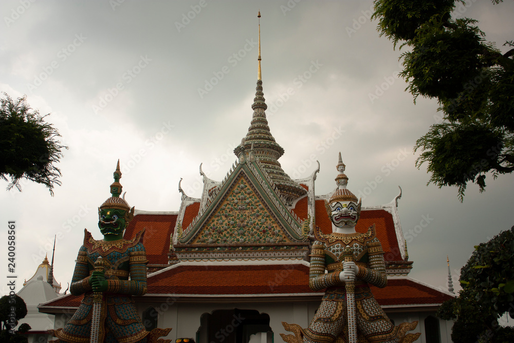 Temple of dawn in Bangkok Thailand