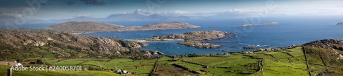 Panoramic View of the wild Atlantic Coastline