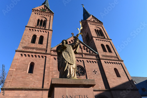Basilika St. Marcellinus und Petrus in Seligenstadt am Main photo