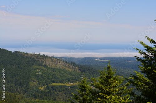 Rainier and Olympic Mountains