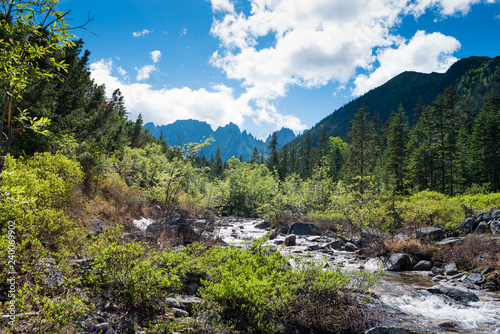 Foto Travel the mountains Dusse Alin Russia far East Khabarovsk Krai