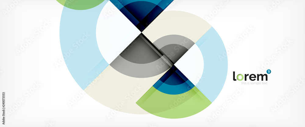 Multicolored round shapes abstract background Multicolored round shapes abstract background