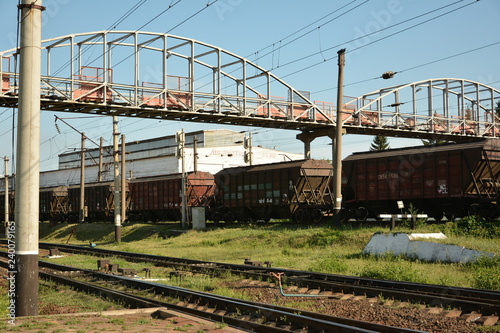 Railroad bridge.