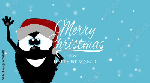 Frohe Weihnachten Karte Banner