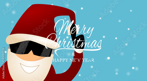 Frohe Weihnachten Karte Banner