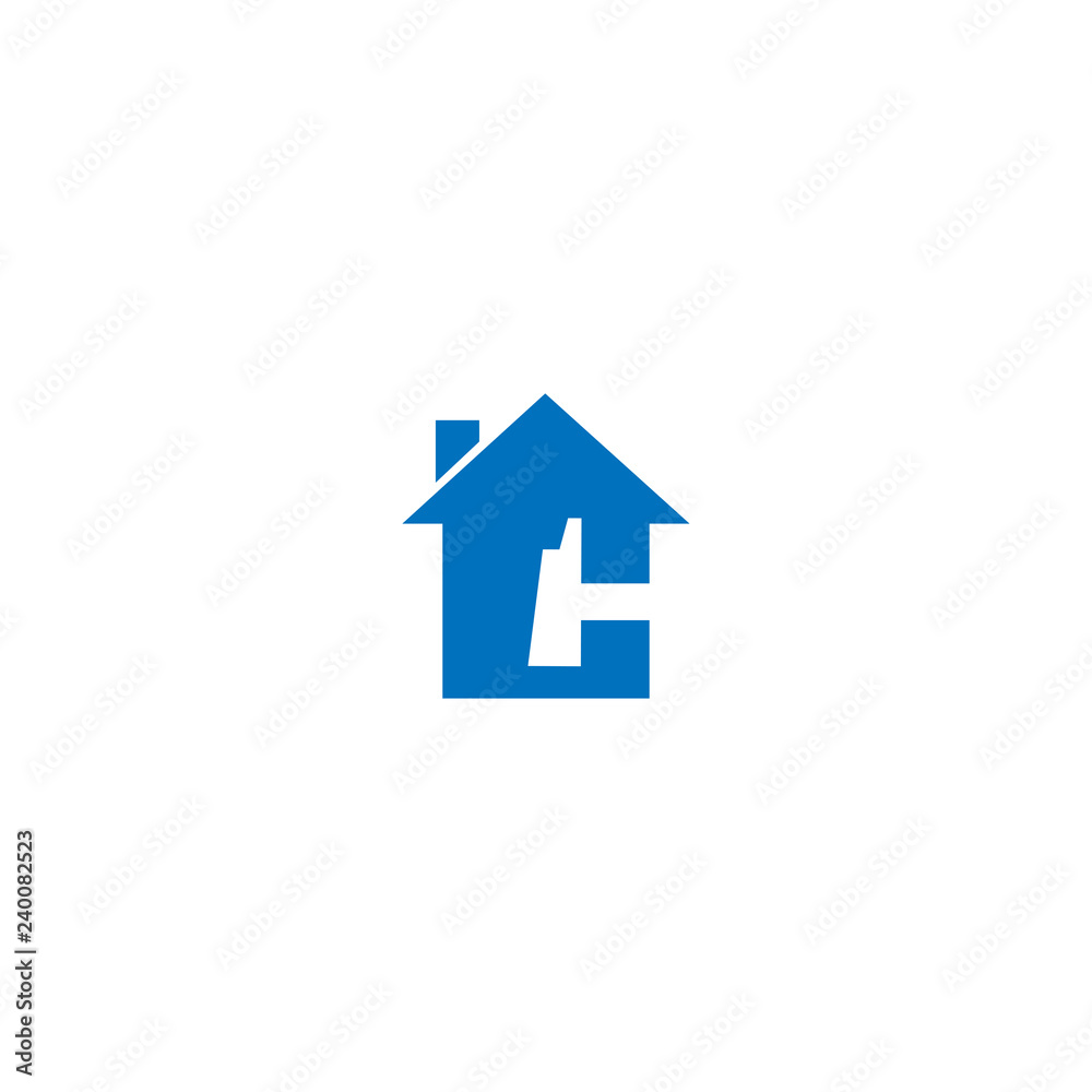 Creative Concept of Home Service and Home Security Logo Icon Template Design - Vector Creative Concept of Home Service and Home Security Logo Icon Template Design - Vector