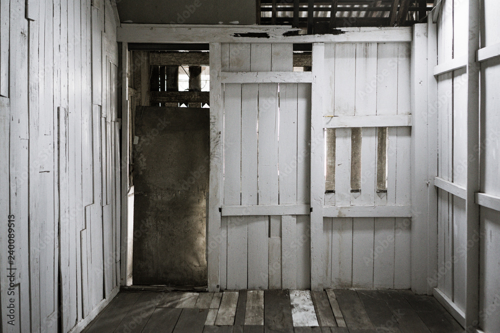 interior of an old house empty room interior of an old house empty room