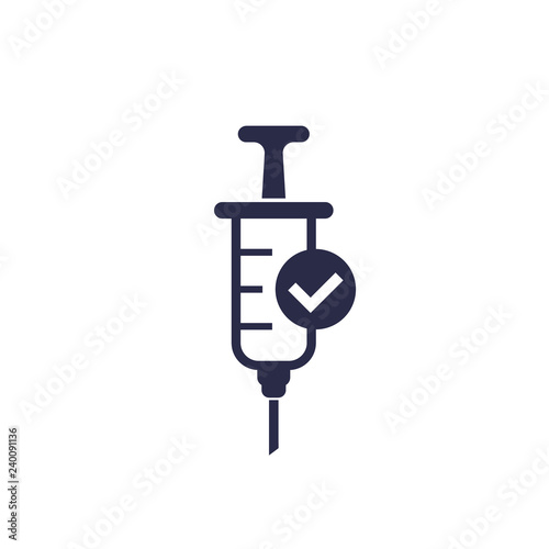 vaccination check icon