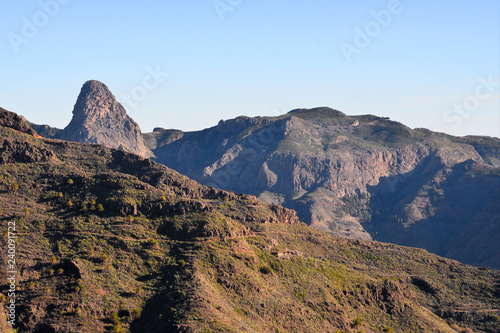La Gomera: hinking from Alajeró to Imada, througth the Canyopn de Guarimiar and up to the Cabezo de las Vetilas © fmb