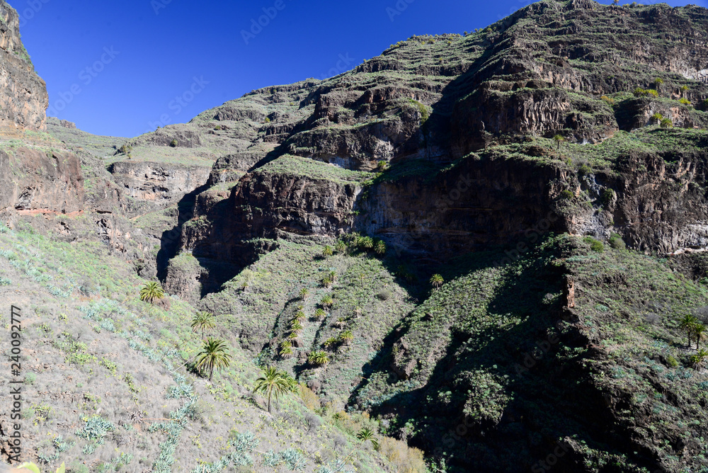 La Gomera: hinking from Alajeró to Imada, througth the Canyopn de Guarimiar and up to the Cabezo de las Vetilas