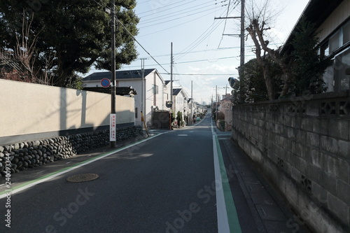 住宅街の風景