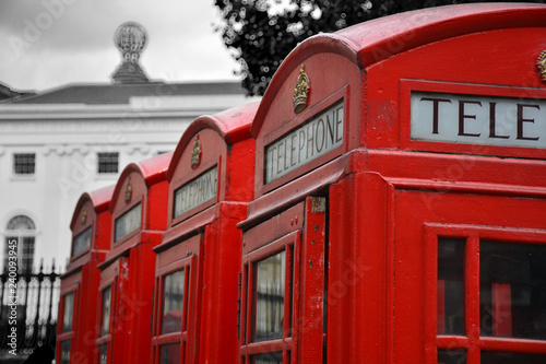 Red Telephones in London