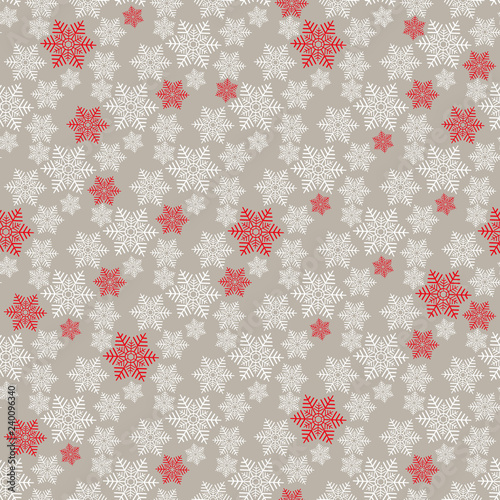 Winter seamless christmas pattern