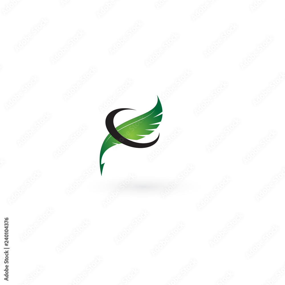Feather Logo and Icon Vector Template Feather Logo and Icon Vector Template