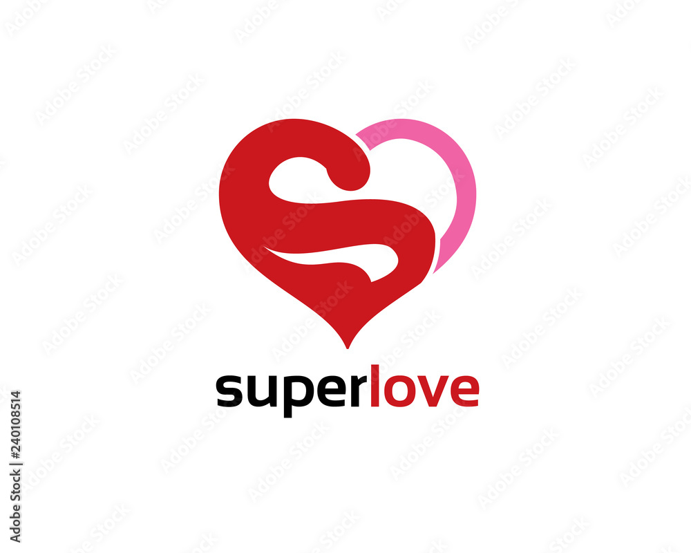 super love heart
