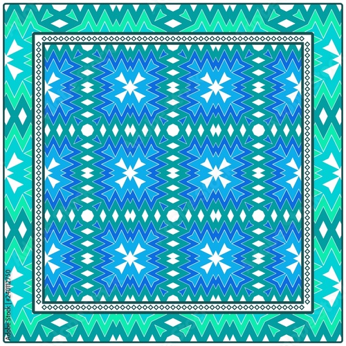 Abstract vector pattern with abstract floral and leave style. For modern interiors design, wallpaper, textile industry.