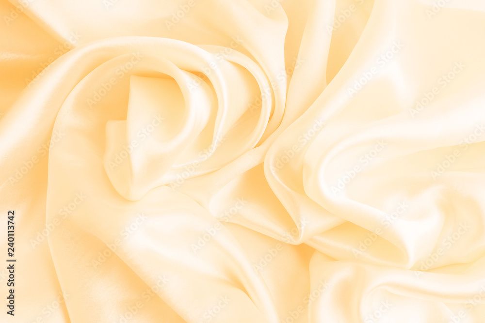 Obraz premium Smooth elegant pink silk or satin texture can use as abstract background, fabric