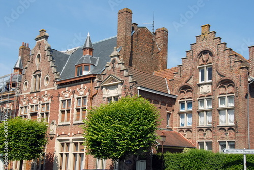 Ville de Bailleul, département du Nord, France photo