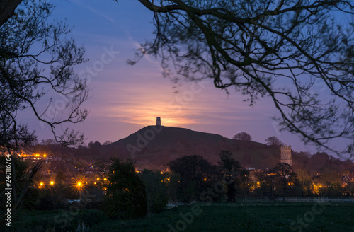 Glastonbury Moonrise