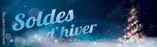 BANNIÈRE SOLDES D'HIVER