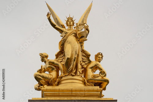 Photography opera garnier paris detail