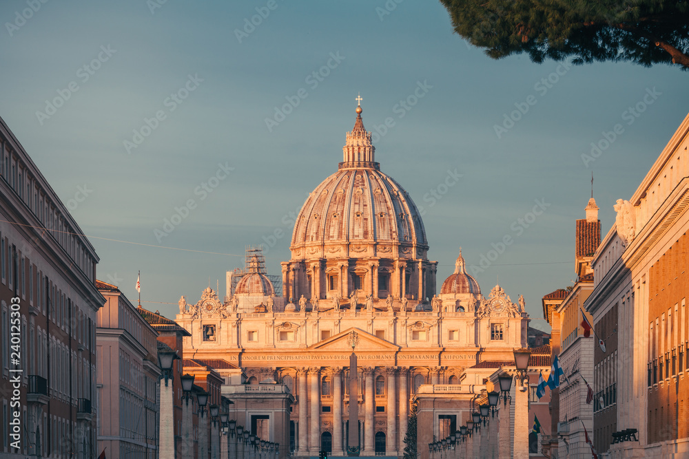 Basilica of Saint Peter in Rome, Italy