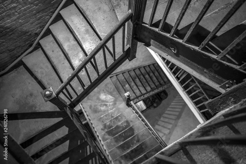 Old Spiral stairwell