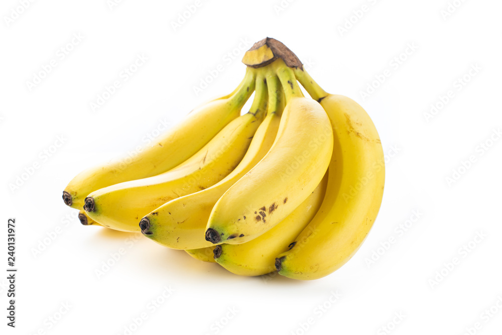banana fresh isolated in white