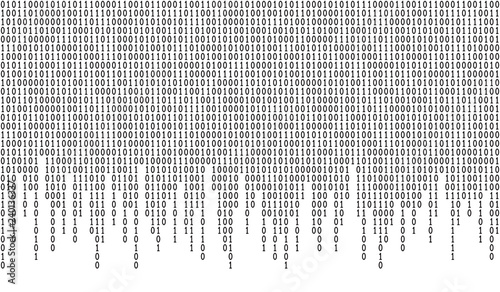 Obraz na płótnie Binary code pattern w salonie