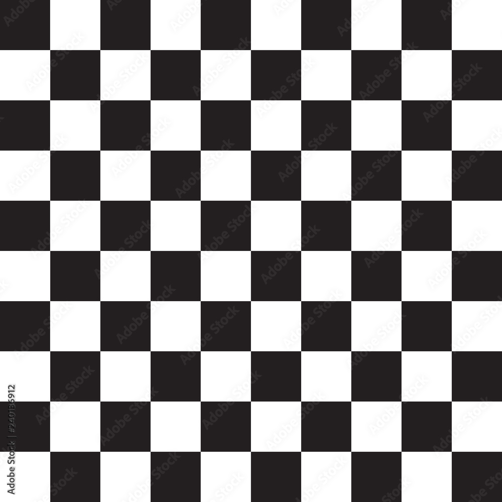 Checkered black and white pattern Checkered black and white pattern