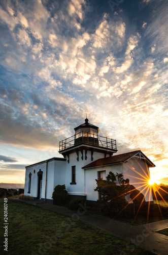 Point no Point lighthouse in washington state