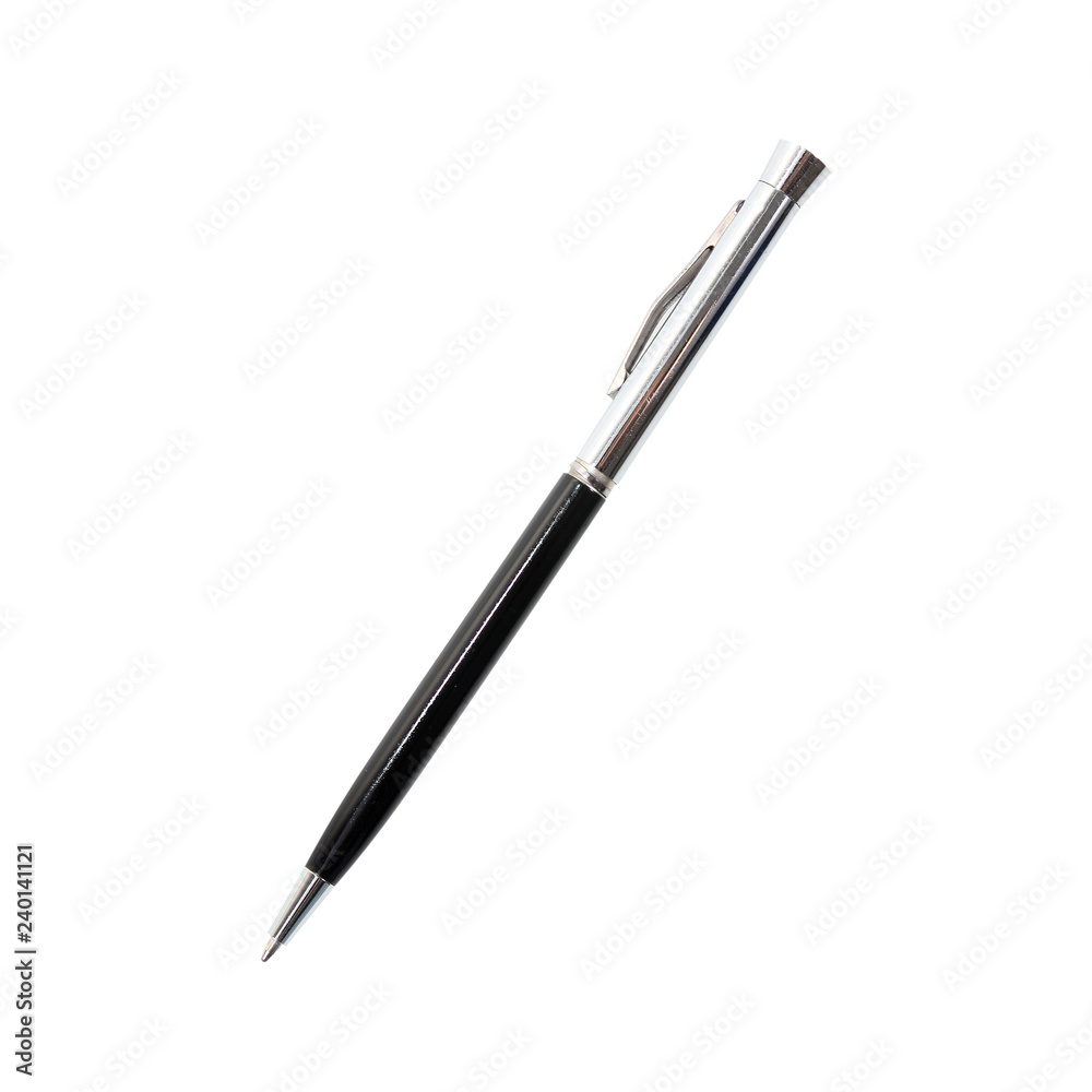 Ball pen isolated on white background with clipping path