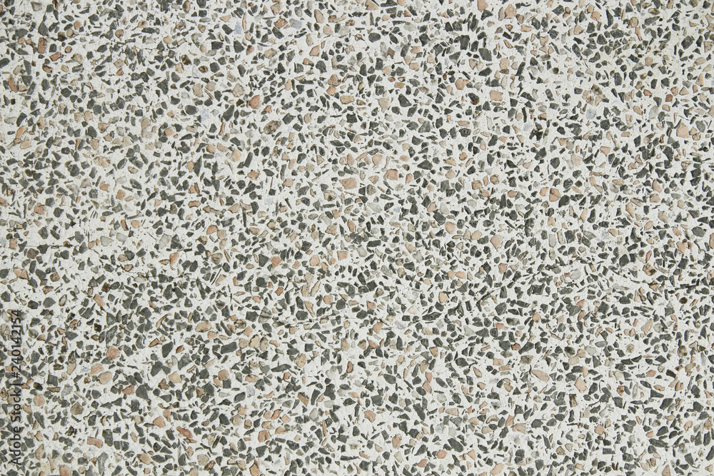 terrazzo floor old texture or polished stone for background