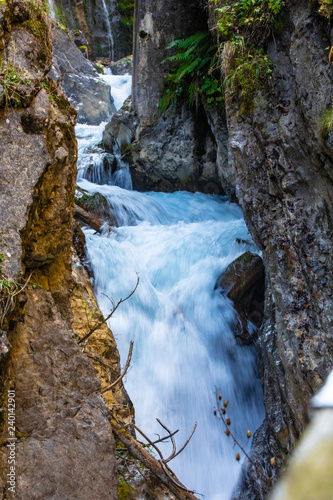 Klamm in den Alpen photo