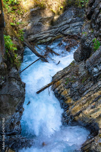 Klamm in den Alpen photo