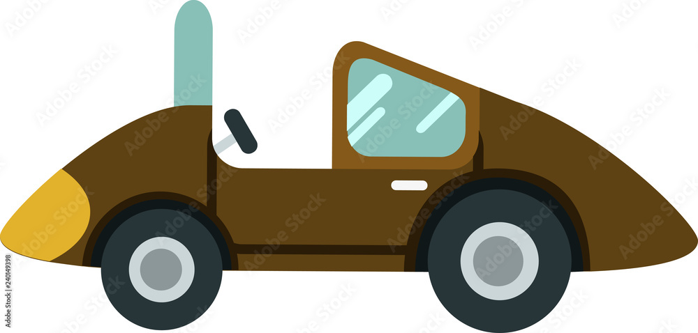 Beetle car vector the White Blackground Beetle car vector the White Blackground