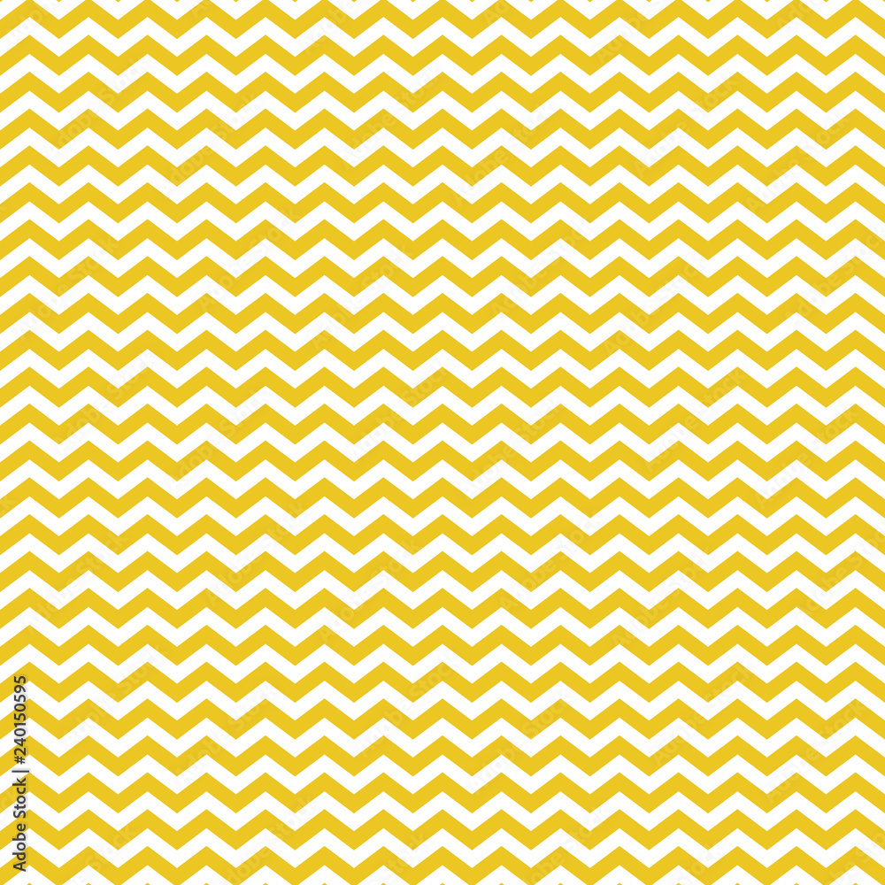 Chevron Seamless Pattern - Bold light orange and white chevron or zig zag pattern
