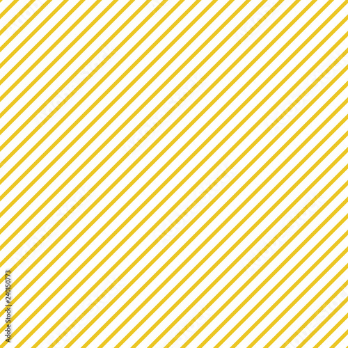 Diagonal Stripes Seamless Pattern - Thin light orange diagonal stripes on white background