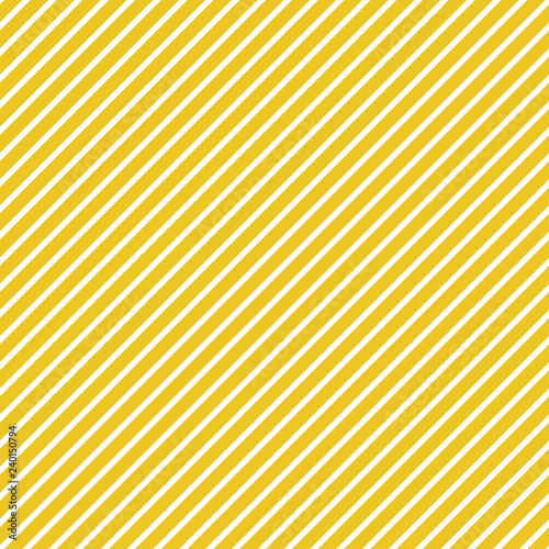 Diagonal Stripes Seamless Pattern - Thin white diagonal stripes on light orange background