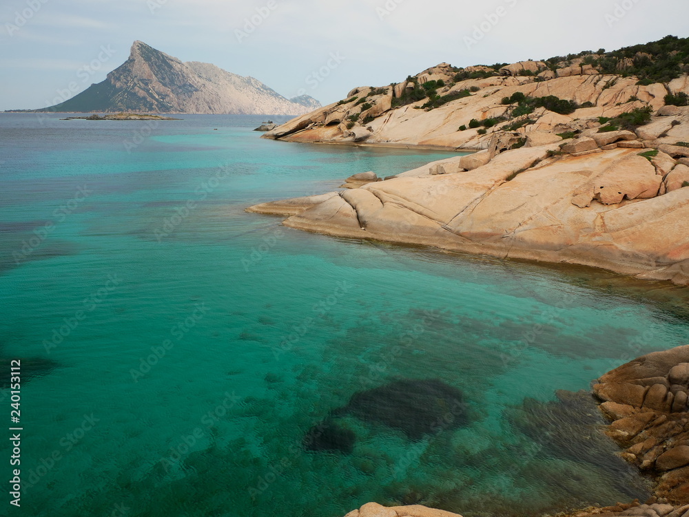 The turquoise seq of Cala Girgolu, Sardinia