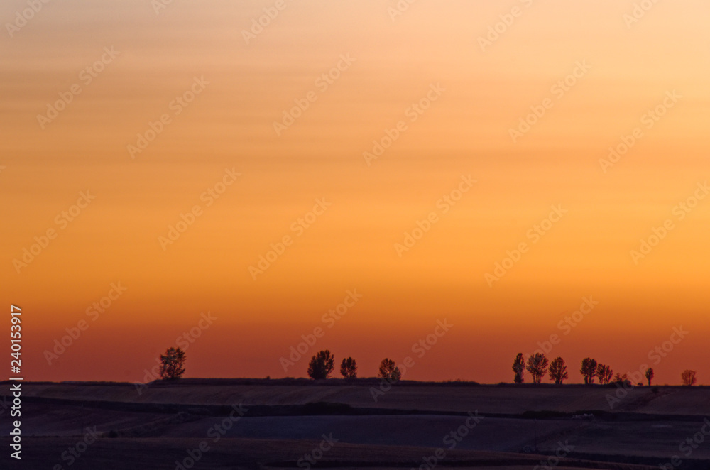 Sonnenuntergang in la Mancha