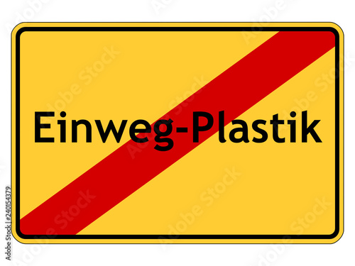 Einweg-Plastik