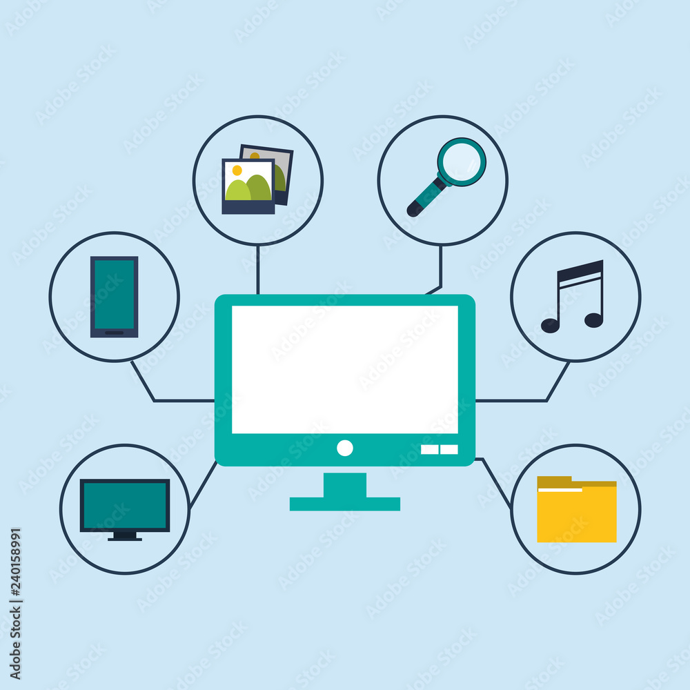 data center related icons image data center related icons image
