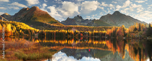 Plakat Szczyrbskie Jezioro w Tatrach