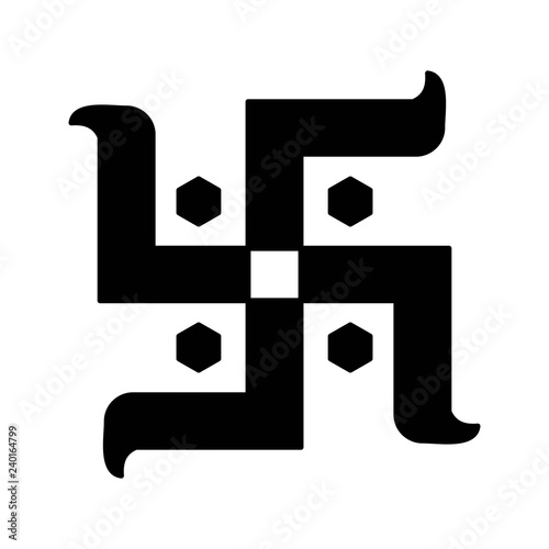 vector hindu sign icon