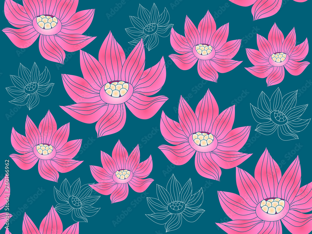 Lotus pattern1 Lotus pattern1