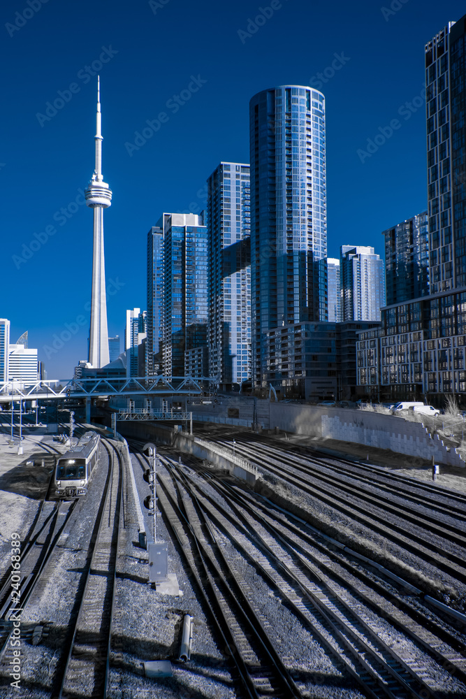 CN Tower Toronto in Infrared CN Tower Toronto in Infrared