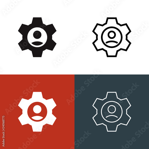 Manpower Icon Set