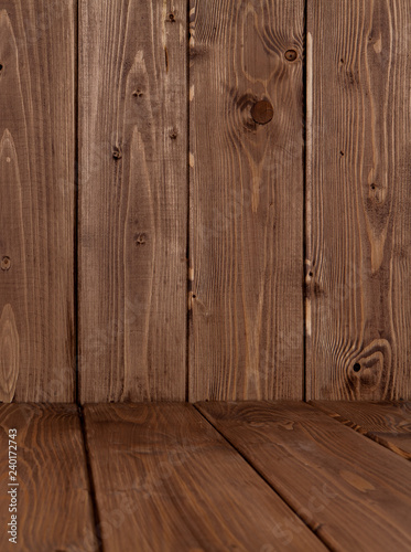Wood texture, Natural dark brown wooden background